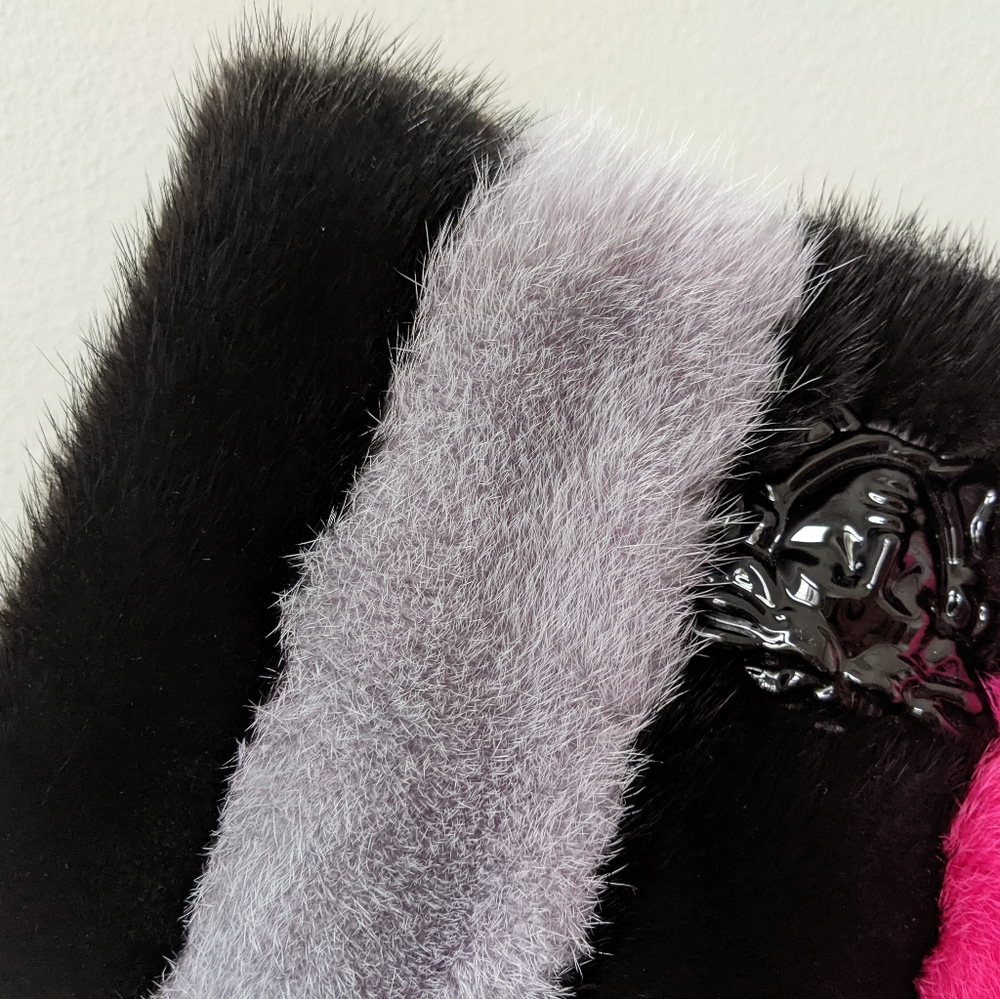 Rare Versace Mink Fur Bag - Picture 12 of 15